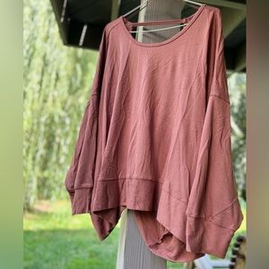 Cropped Backless Yoga Sweatshirt